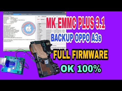 HOW TO BACKUP FULL FIRMWARE BY MK EMMC PLUS 3 1