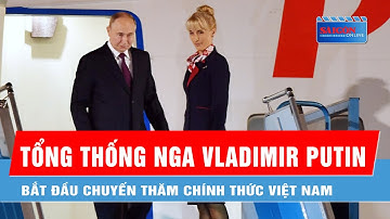 Cận cảnh chuyên cơ chở Tổng thống Nga Vladimir Putin