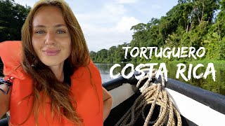 I traveled deep into the AMAZON of Costa Rica | TORTUGUERO is a gem! | Solo Travel Diaries