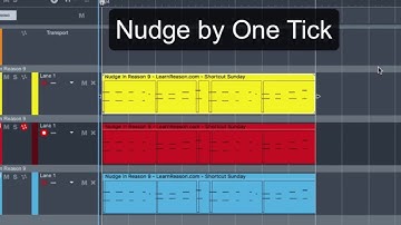 Nudge in Reason 9 - LearnReason.com