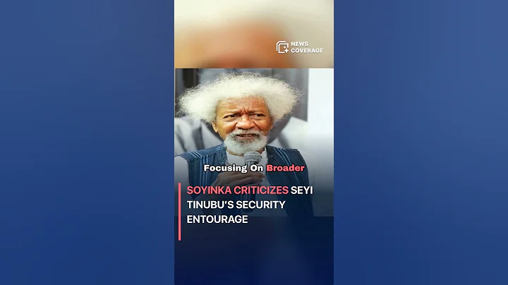 Soyinka criticizes Seyi Tinubu’s security entourage #politics