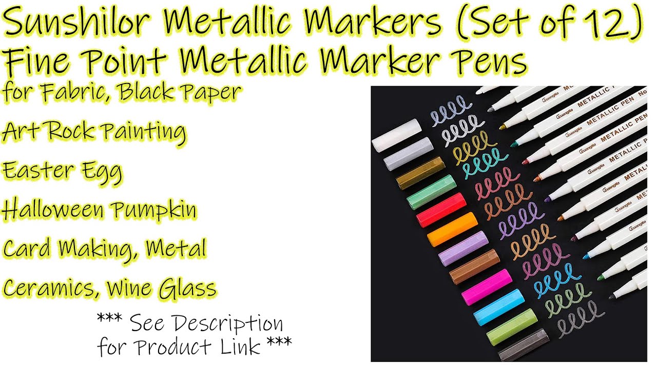 Sunshilor metallic markers Clearance