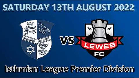 Wingate & Finchley vs Lewes ll Isthmian League - P...