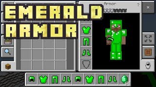 Minecraft PE - How To Get Emerald Armor! screenshot 3