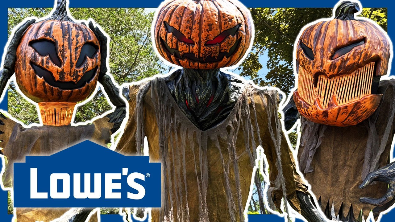 Lowe's Halloween 2026 12FT PUMPKIN KING (+ Henchmen) UNBOXING/SETUP/REVIEW!