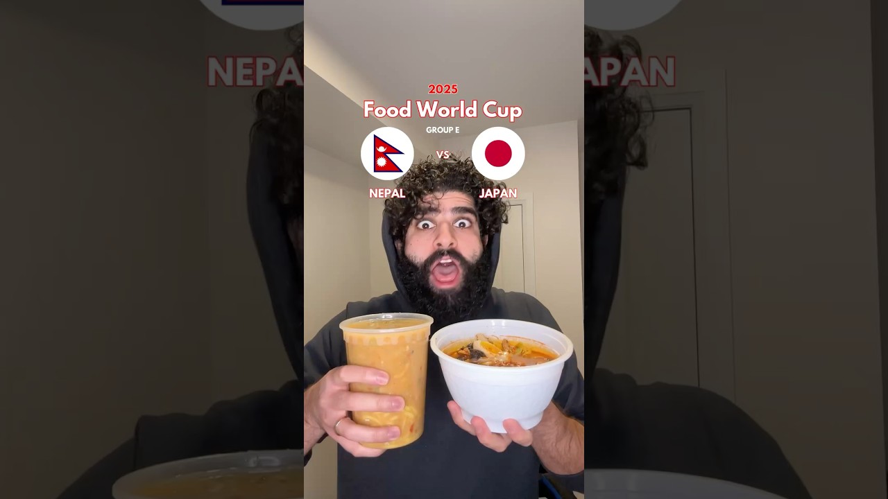 Nepal vs Japan - Food World Cup