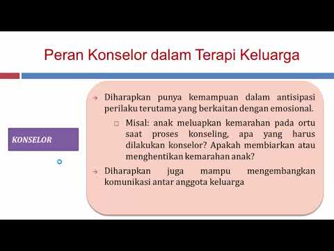 Video: Apa konsep kunci dari terapi keluarga struktural?