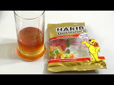 Experiment: HARIBO Gummybear Syrup and Soda
