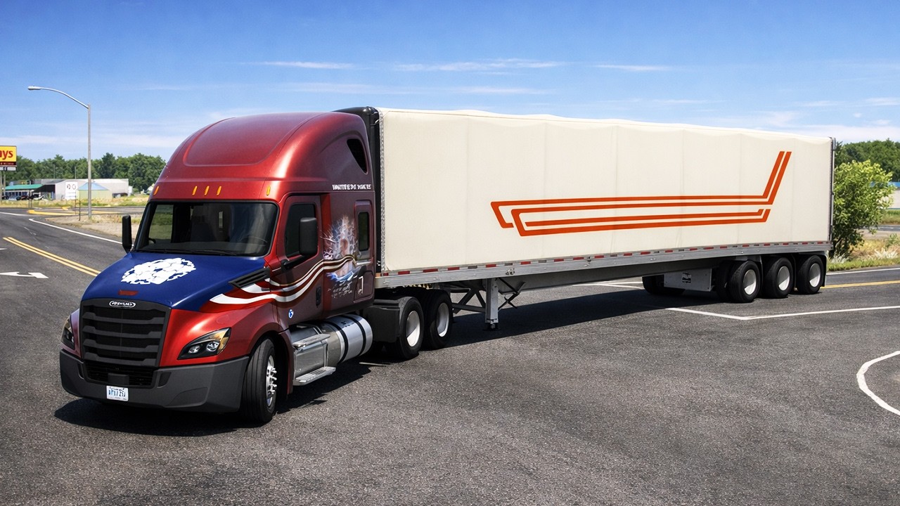 MAC Slider Trailer - ATS Mods | Updated Custom Edition with Light Pack Support