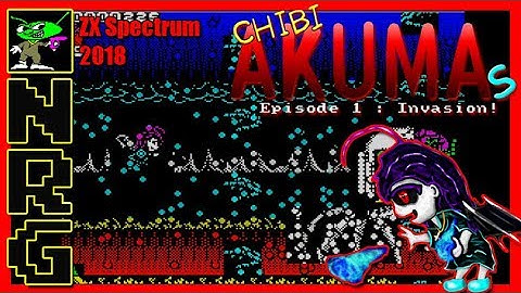 NRG: 5-10 Minutes of Gameplay - Chibi Akumas Episode 1:Invasion [ZX Spectrum]