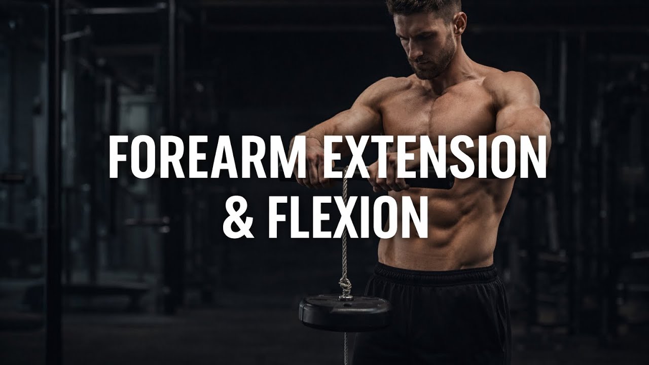 Flexion & Extension Roller, Grip Strength Program