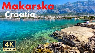 Makarska Croatia 🇭🇷 4K Makarska Riviera June Walking Tour 2022 screenshot 5