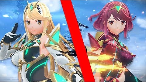 Pyra and Mythra Smash Ultimate Reaction Compilation