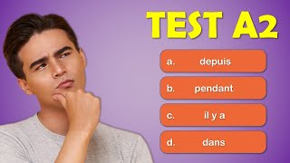 Teste ton français : Quiz de niveau A2 ✍️
