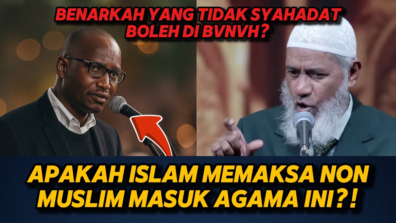 Jawaban Mengejutkan Dr. Zakir Naik Soal Syahadat & Kebebasan Beragama—Tonton Sampai Habis!