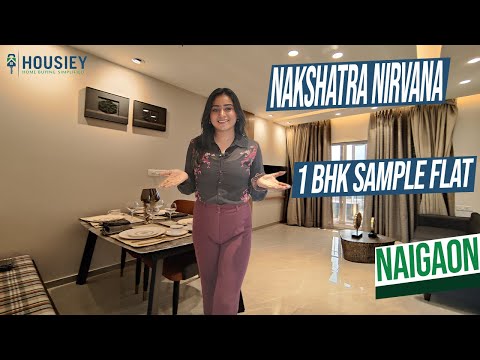 Nakshatra Nirvana Naigaon East | 1 Bhk Sample Flat Tour [2025] | Jsb Nakshatra Naigaon