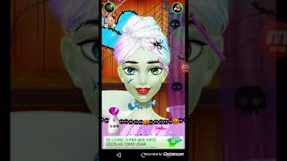 Dia de Spa da Frankie Stein/ Monster Makeover play/ jogos de maquiagem 💄/ princesas Monster high screenshot 5
