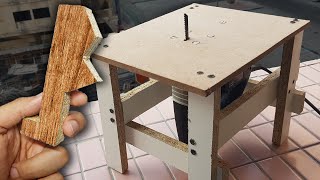 How to CUT Wood in any Shape (Jigsaw Table) DIY