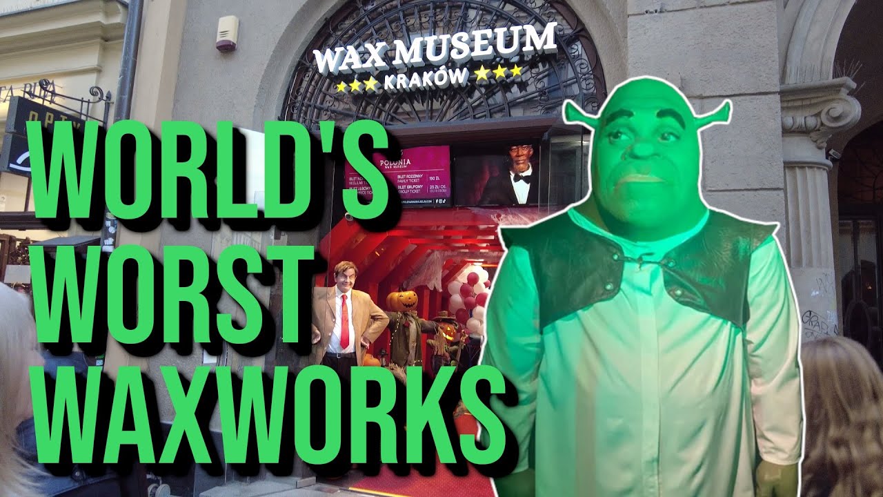 The Worlds Worst Waxworks, as seen on the Amazon series, The Grand Tour, the Krakow Wax Museum.