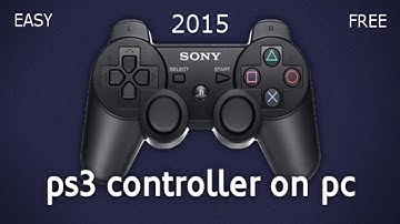How to Use Your PS3 Controller on Your PC For Free (Easy - 2015)