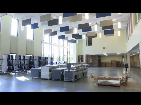 A Look Inside New North Woods Elementary School