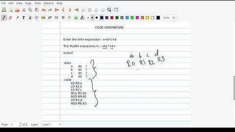 Experiment 14 - Code Generation