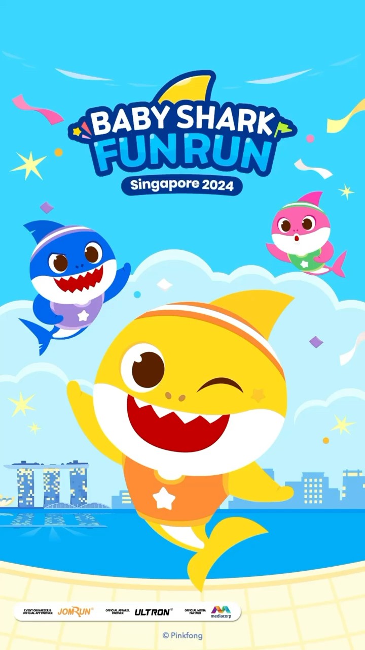Baby Shark Fun Run in Singapore