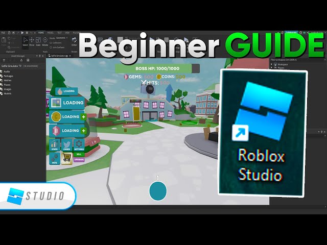 ROBLOX Tutorial: Overview of ROBLOX Studio 