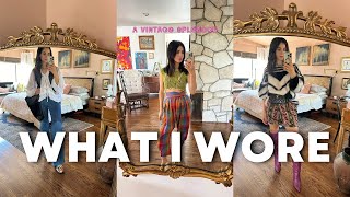 WHAT I WORE! 5 DAYS, 5 OUTFITS