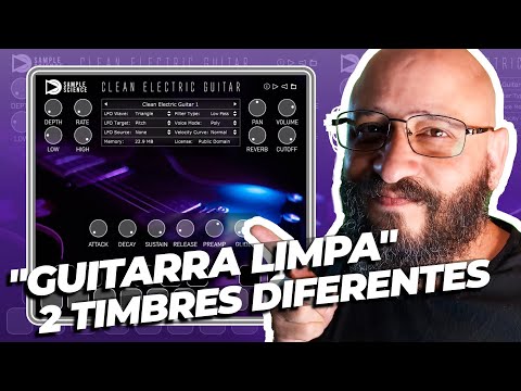 "VST de Guitarra" / Clean Eletric Guitar / #ProduçãoMusicalFácil