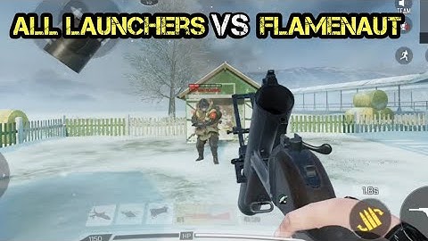 All Launchers vs Flamenaut in COD Mobile | Call of Duty Mobile