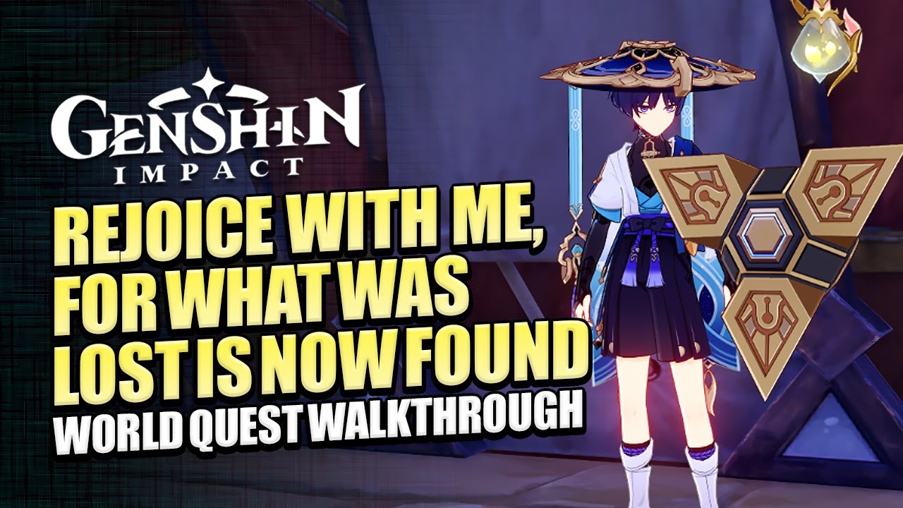 What Was Lost Is Now Found World Quest Guide | Aderfi Treasure Map ...