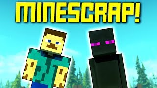 When Minecraft Meets Scrap Mechanic, Aww Man... - Scrap Mechanic Workshop Hunters