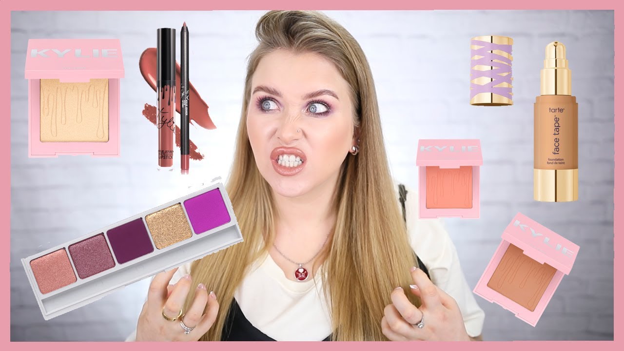 Все лицо ПЕРВЫХ ВПЕЧАТЛЕНИЙ ☀️ Tarte, Kylie, Natasha Denona