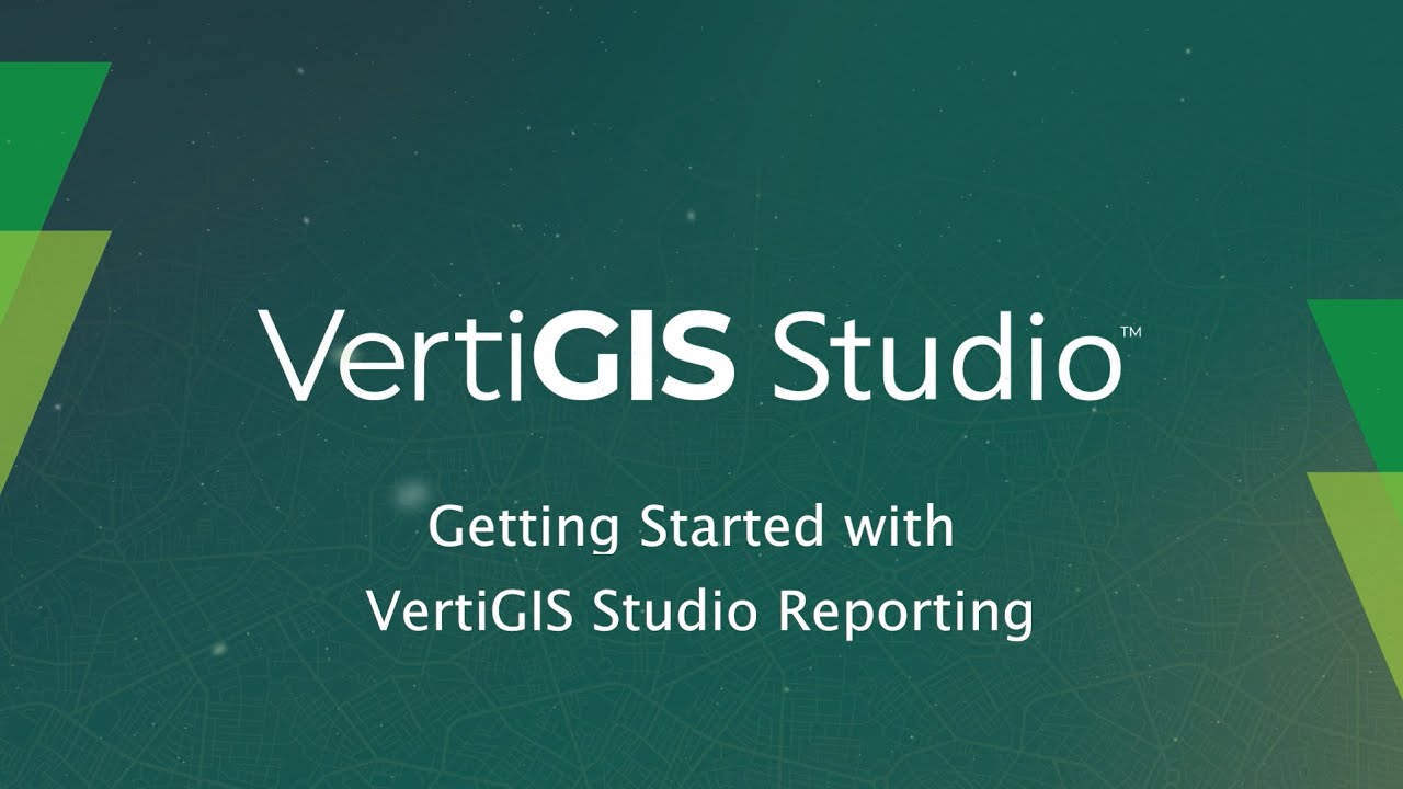 Getting Started with VertiGIS Studio Reporting
