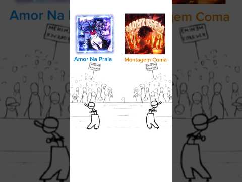 Amor Na Praia VS Montagem Coma