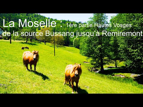 La Moselle de la source Bussang jusqu'à Remiremont