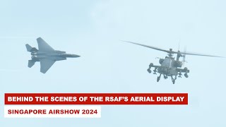 behind the scenes of the rsaf's aerial display: singapore airshow 2024