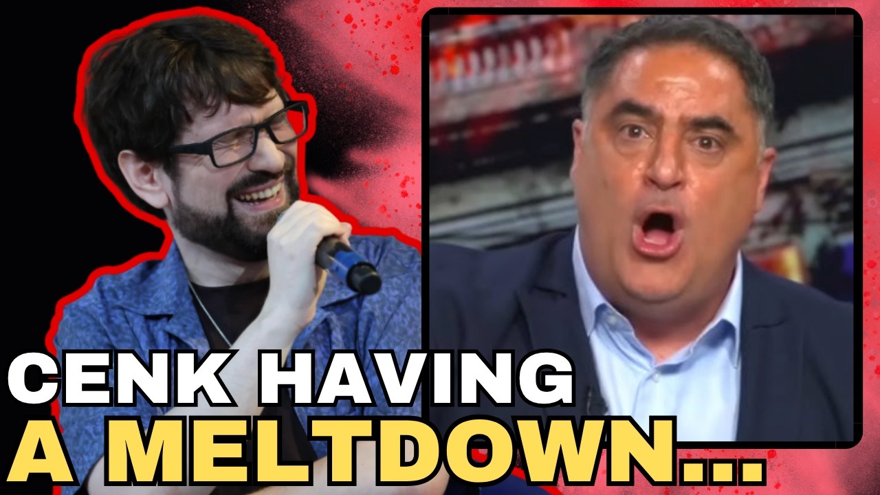 Destiny Laughs at Cenk Uygur CRASHOUT during Piers Panel - YouTube