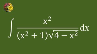 4th method to evaluate the indefinite integral using product rule of differentiation (Mis-3152AAA)