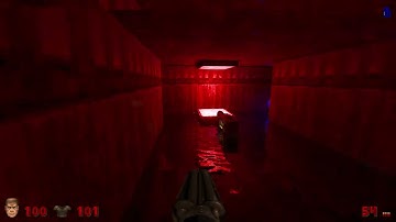 DOOM II Ray Traced - Walkthrough - Map 3 The Gantlet