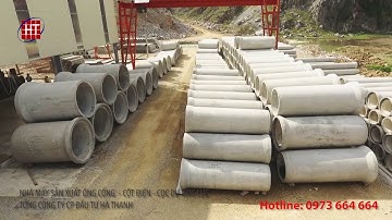 ỐNG CỐNG - CỘT ĐIỆN - CỌC DỰ ỨNG LỰC - Tổng Công ty CP đầu tư Hà Thanh