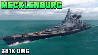 Battleship Mecklenburg: entered 4 brawls in a row and won them all