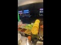 Live broadcast of street food specialties and fruit delicacies