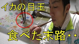 【衝撃】イカの目玉を生で食べると・・・？！