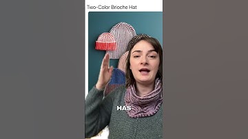 Patterns to learn brioche knitting