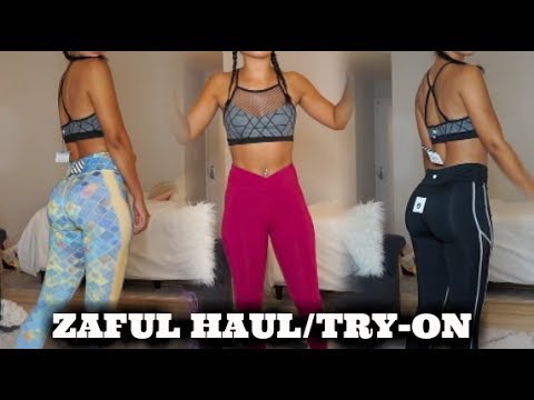 ZAFUL Sportswear Haul!  First Impressions/Try-on 