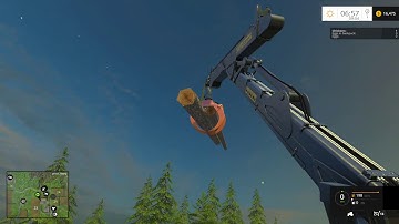 Fs 15 logging Bjornholm clear-cut episode 2