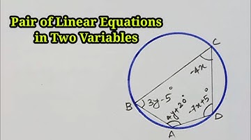 Pair of Linear Equations in Two Variables | Ex 3.7(8)