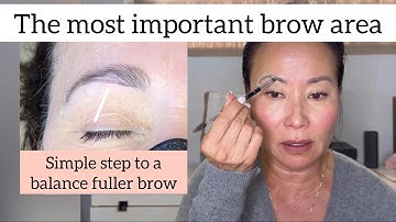 Most important brow area #browexpert #brows #browshaping #browtips #beauty #eyebrows #shorts #beauty